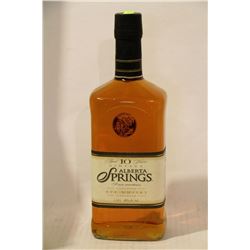 1.14L BOTTLE OF ALBERTA SPRINGS AGED 10 YRS