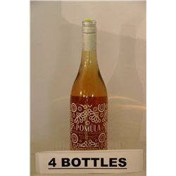 4 BOTTLES OF POMULA WINE SPRITZ EXOTIC POMEGRANATE