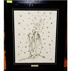 "UBER-KARMA REVOLUTION" BY IAN LANG FRAMED