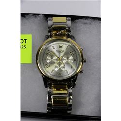 NEW MENS STAINLESS STEEL WATCH