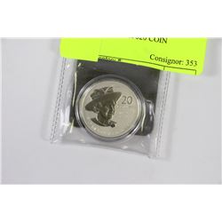CANADIAN SILVER $20 COIN