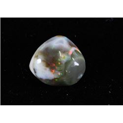 GENUINE BLACK ETHIOPIAN OPAL - 17.74CTS