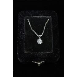 22" STERLING SILVER CHAIN WITH PENDANT