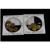 Image 1 : 8K-23K GOLD PLATED MINI COINS X2 (5 PER PACKAGE)