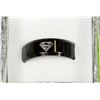 Image 1 : SUPERMAN RING ON CHOICE: BLACK