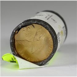 ROLL OF 25 "LOON SETTLING" CANADIAN LOONIES - 2006