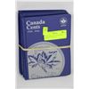 Image 1 : SEVEN UNI-SAFE COIN ALBUMS - CANADA 1c TO $1.00
