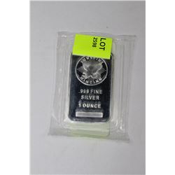 .999, 102 SILVER BAR - SUNSHINE MINTING