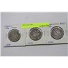 Image 1 : SET OF 3 CANADIAN 50 CENT COINS - 1976, 1978, 1984
