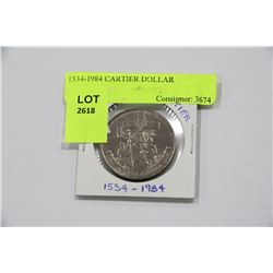 1534-1984 CARTIER DOLLAR