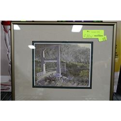 FRAMED BC BRIDGE PICTURE