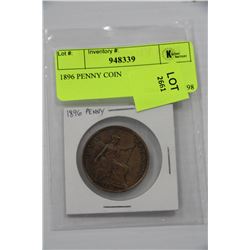 1896 PENNY COIN