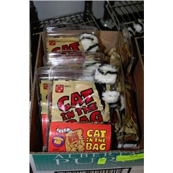 6 CATS IN THE BAG - NEEDS AA BATTERIES