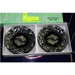 MOTHER OF PEARL COASTERS