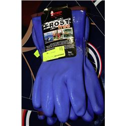 THREE PAIRS OF 3XL WET/DRY WORK GLOVES