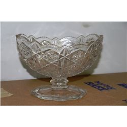ANTIQUE CRYSTAL BOWL