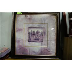 FRAMED & DOUBLE MATTED SHOWHOME PICTURE