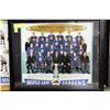 Image 1 : FRAMED 1963 MAPLE LEAFS NHL POSTER