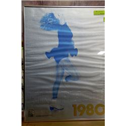 1980 WINTER OLYMPIC FRAMED POSTER