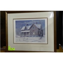 "CHARMED IN SNOW" RON VERMEIREN - LTD EDITION