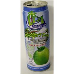 PARTIALLY DRANK LIPA FRESH BUKO JUICE 520ML