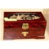 Image 1 : JAPANESE CORK JEWELRY BOX WITH CONTENTS