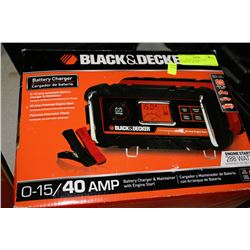 BLACK&DECKER BATTERY CHARGER - 40 AMP