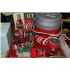 Image 1 : BOX OF COCA-COLA COLLECTIBLES
