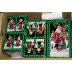 BOX OF SANTA TABLE DECORATIONS