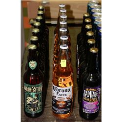 LARGE LOT WITH 20 ASSORTED BEERS IN BOTTLES