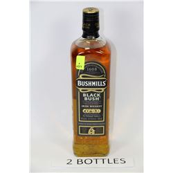 TWO 750ML BOTTLES OF BUSHMILLS IRISH WHISKEY