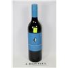 Image 1 : FOUR 750ML BOTTLES OF LITTLE PENGUIN MERLOT 13.5%