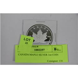 CANADA MAPLE SILVER 1oz COIN