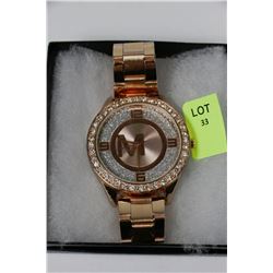 NEW MENS COPPER COLOURED WATCH