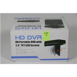 NEW HD PORTABLE DVR WITH LCD DISPLAY