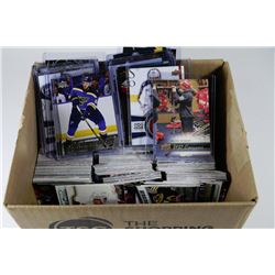 BOX OF 2015-16 UPPERDECK ROOKIE CARDS, INSERTS,