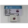 Image 1 : NATURAL PINK RUBY WITH CERTIFICATE