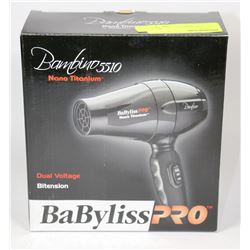 BABYLISS PRO DUAL VOLTAGE HAIR DRYER