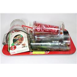 TRAY OF COCA-COLA COLLECTIBLES