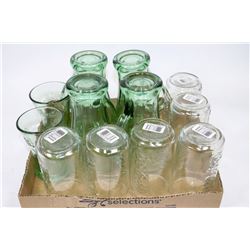 FLAT OF COCA-COLA GLASSES X2