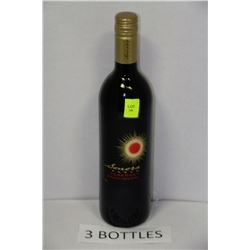 THREE 750ML BOTTLES OF SONORA CABERNET SAUVIGNON