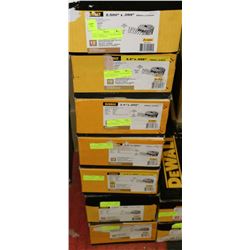 SEVEN CASES OF DEWALT 2.5" COIL FRAMING NAILS