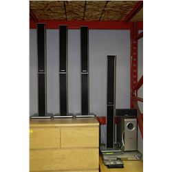 PANASONIC DVD PLAYER + SURROUND SOUND SYSTEM