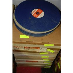 8 BOXES OF CLIPPER 14" X 1 1/8" X 1" CUT OFF DISCS