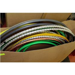 BUNDLE OF 12 HULA HOOPS & 7 DANCING RINGS