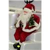 Image 1 : SINGING SANTA CLAUS ORNAMENT