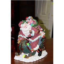 ORNAMENTAL SANTA ON SLEIGH