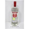 Image 1 : THREE 1.14 LITRE BOTTLES OF SMIRNOFF VODKA 40%