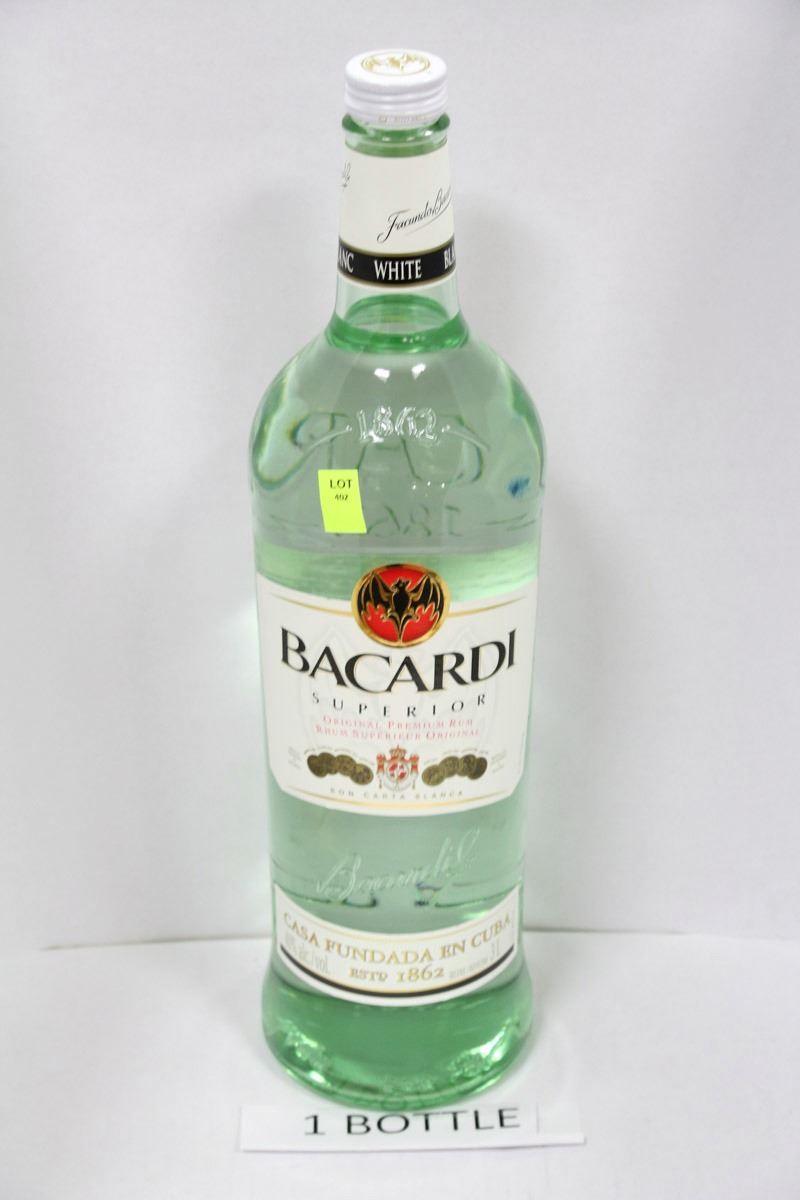 3 LITRE BOTTLE OF BACARDI ORIGINAL RUM 40