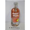 Image 1 : FOUR 750 ML BOTTLES OF ABSOLUT PEACH VODKA 40%